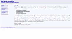Desktop Screenshot of bcbpartners.com