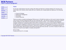 Tablet Screenshot of bcbpartners.com